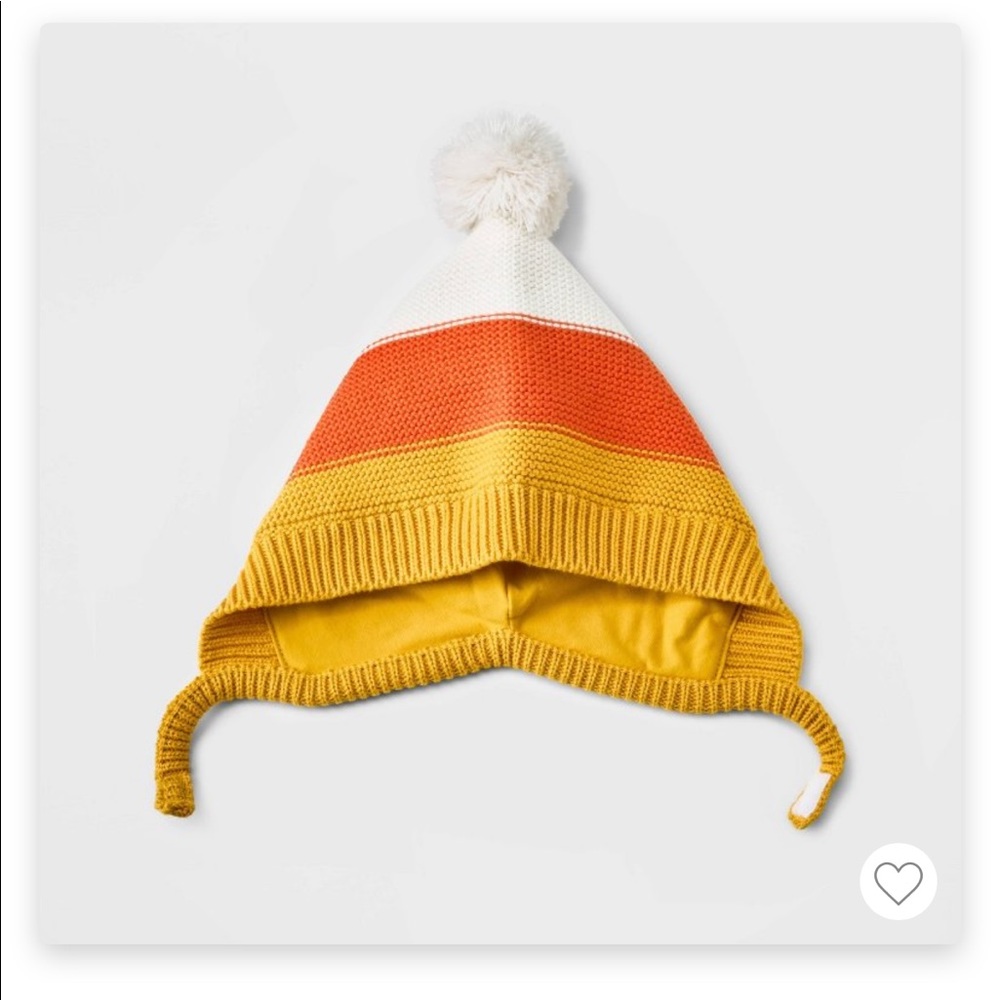 Cat & Jack Candy Corn Bonnet